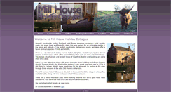 Desktop Screenshot of millhouseholidaycottages.co.uk
